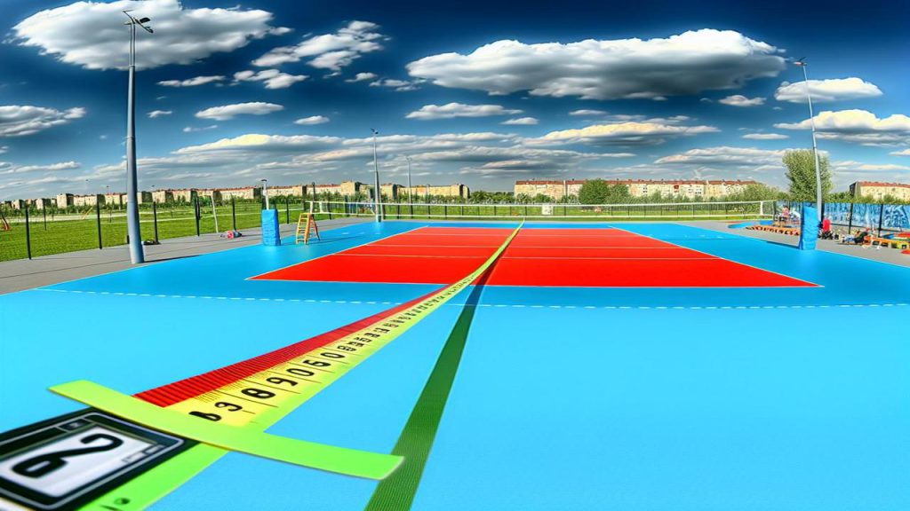 ile metrów ma boisko do siatkówki?